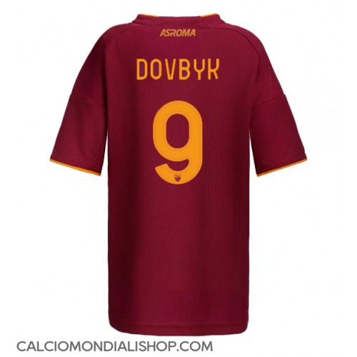 Maglie da calcio AS Roma Artem Dovbyk #9 Prima Maglia Femminile 2025-26 Manica Corta